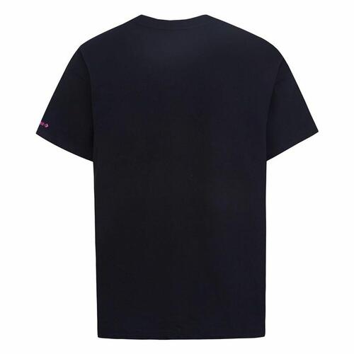 Børne Kortærmet T-shirt Converse Boyfriend Graphicrt Sort 13-15 år
