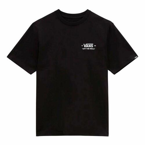 Børne Kortærmet T-shirt Vans Essential Sort 12-14 år