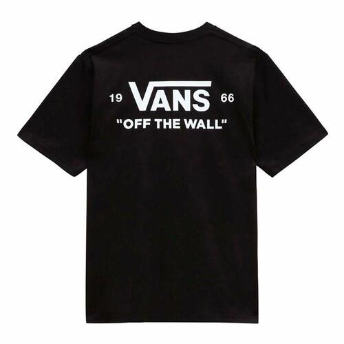 Børne Kortærmet T-shirt Vans Essential Sort 12-14 år
