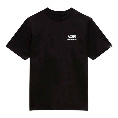 Børne Kortærmet T-shirt Vans Essential Sort 8-10 år
