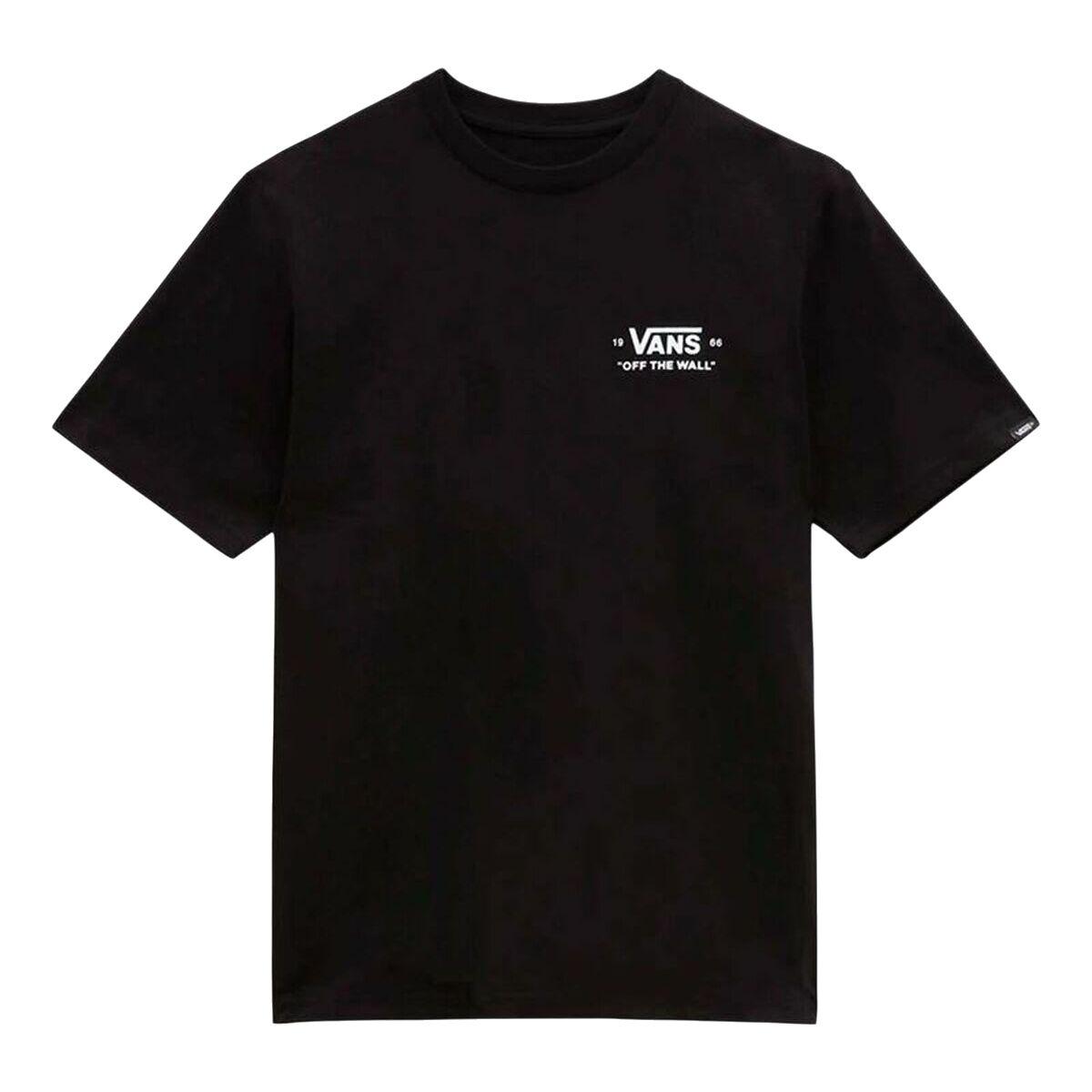 Børne Kortærmet T-shirt Vans Essential Sort 8-10 år