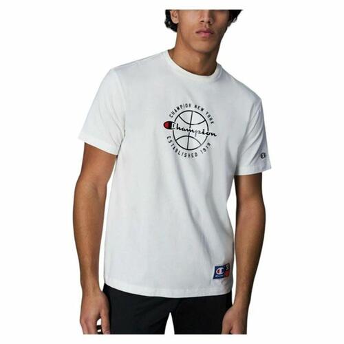 Kortærmet T-shirt til Mænd Champion Crewneck XL