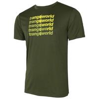 Kortærmet T-shirt til Mænd Trangoworld Arbas Mørk grøn S