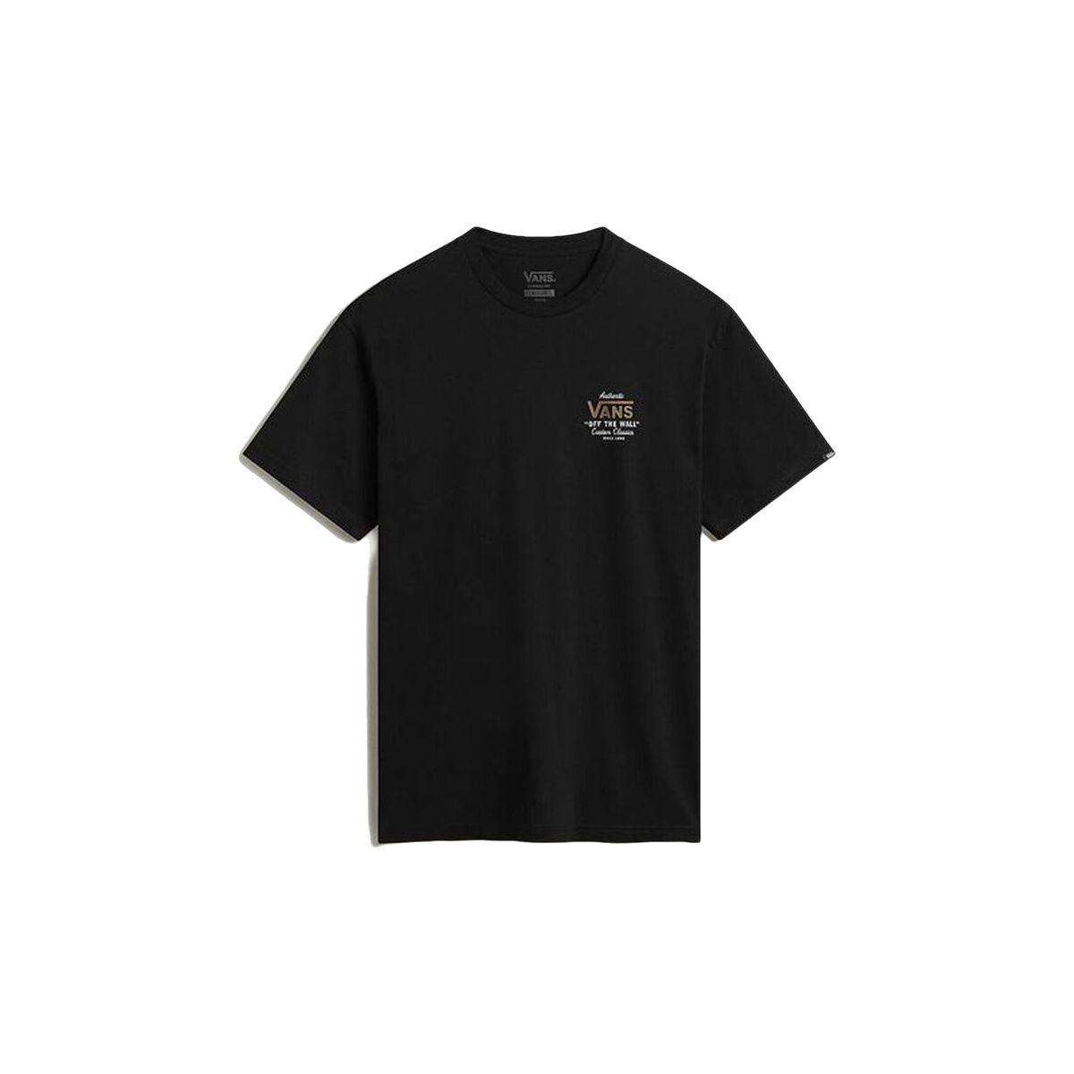 Kortærmet T-shirt til Mænd Vans Holder St Classic Sort XL