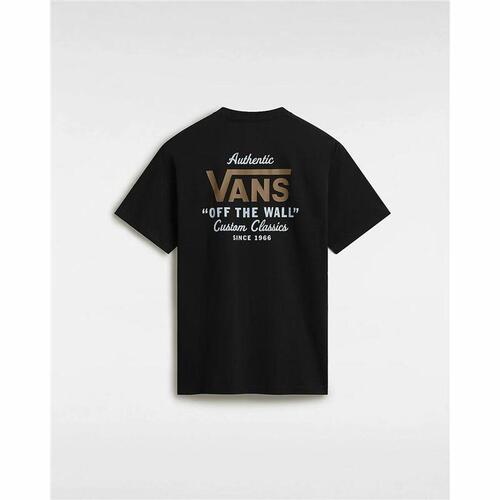 Kortærmet T-shirt til Mænd Vans Holder St Classic Sort XL