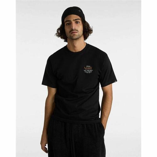 Kortærmet T-shirt til Mænd Vans Holder St Classic Sort XL