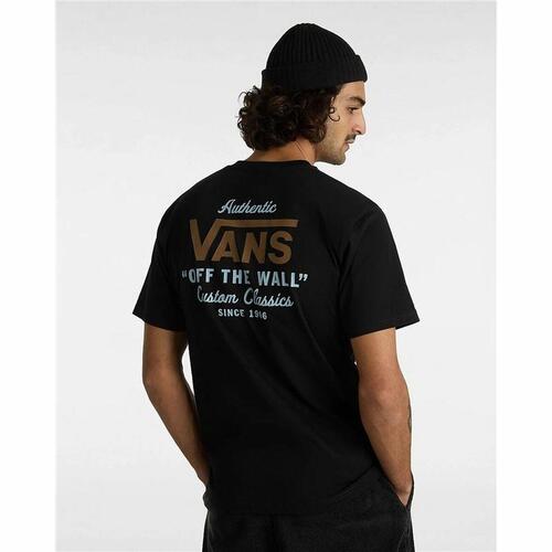 Kortærmet T-shirt til Mænd Vans Holder St Classic Sort XL
