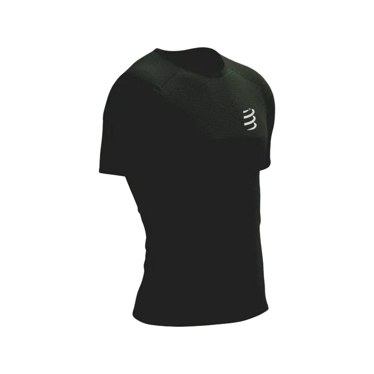 Compressport Performance kortærmet T-shirt til mænd - sort (S)