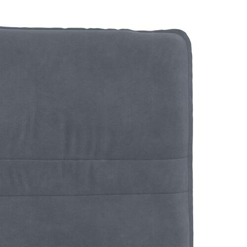 Spisebordsstole 6 stk. velour mørkegrå
