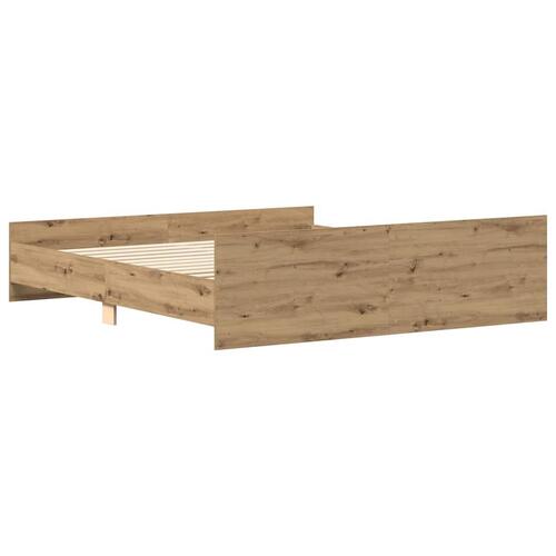 Sengestel uden madras 180x200 cm konstrueret træ kunsteg