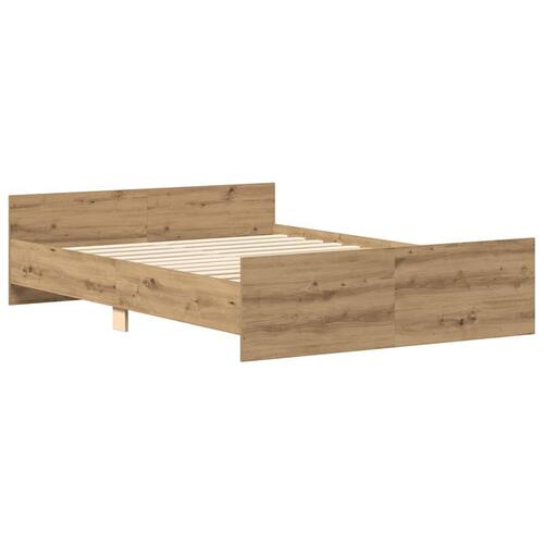 Sengestel uden madras 140x190cm konstrueret træ kunsteg