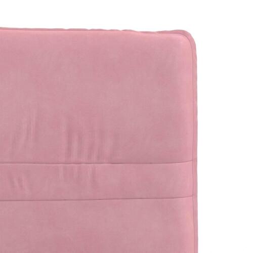 Spisebordsstole 6 stk. velour lyserød