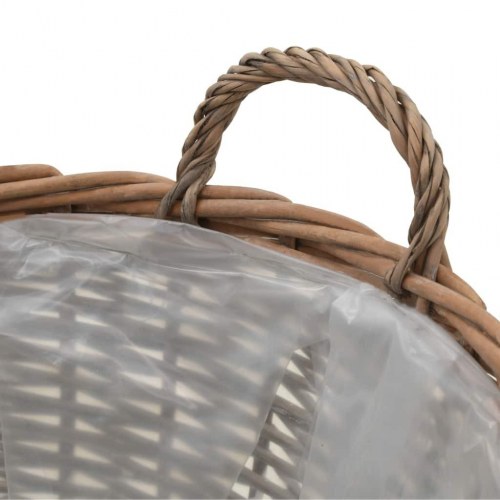 Plantekasse 4 stk. kurveflet med PE-foring