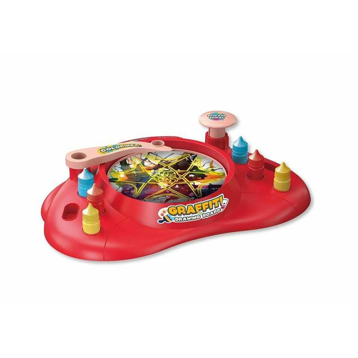 Kreativt legetøj - Tegn og Farv graffitis