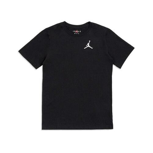 Børne Kortærmet T-shirt Nike 95A873 023 Sort