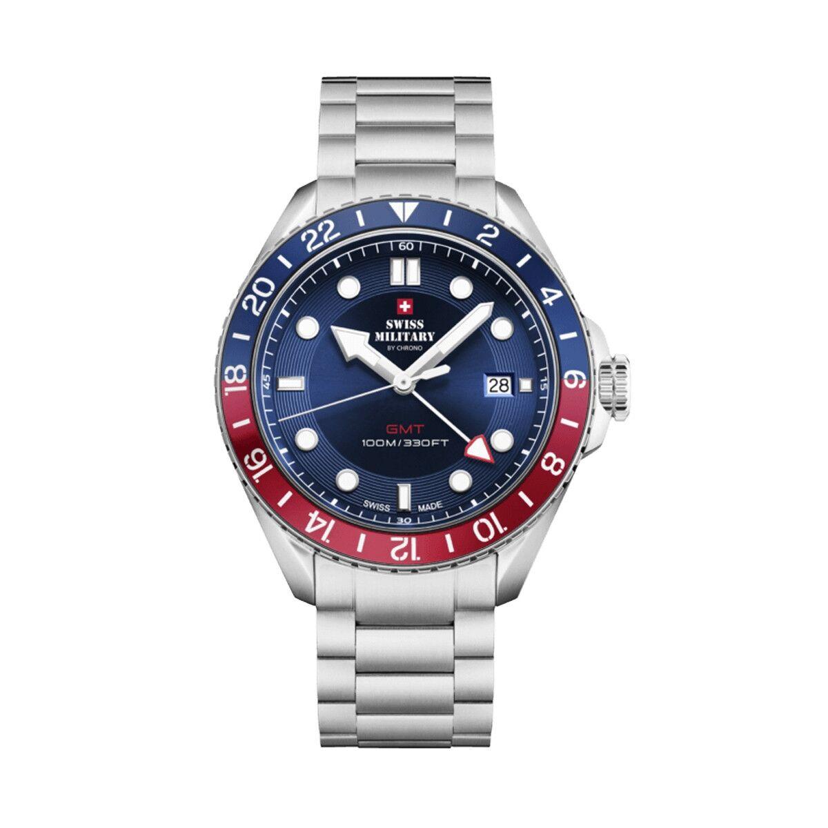 Herreur Swiss Military Hanowa SM34095.03 - GMT, stål