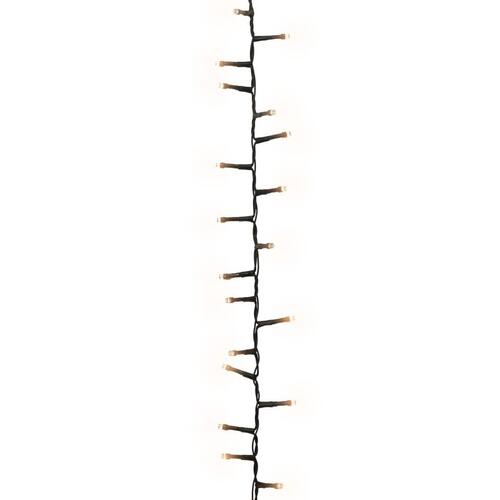 Kompakt LED-lyskæde 1000 LED'er 25 m PVC varmt hvidt lys (OUTLET A)
