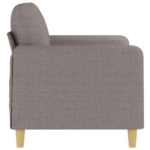 2-personers sofa 120 cm stof gråbrun
