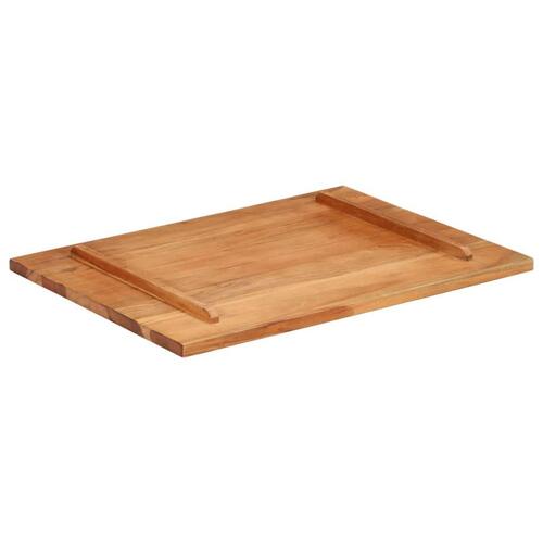 Bordplade 25-27 mm 60x80 cm massivt akacietræ
