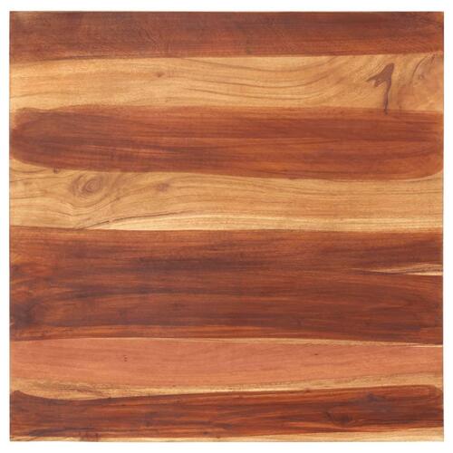 Bordplade 25-27 mm 70x70 cm massivt akacietræ