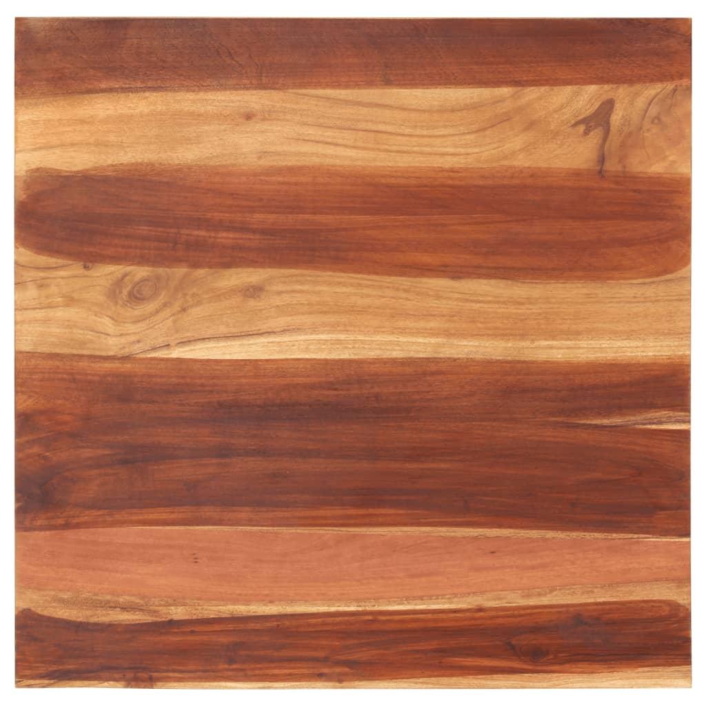 Bordplade 25-27 mm 70x70 cm massivt akacietræ