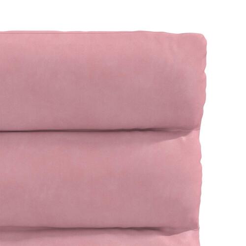 Spisebordsstole 4 stk. velour lyserød