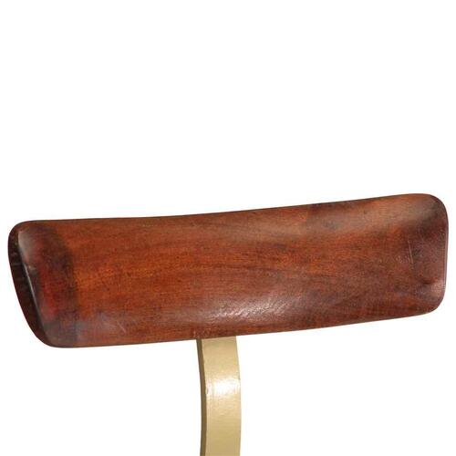 Barstole 2 stk. 49x43x103 cm massivt mangotræ