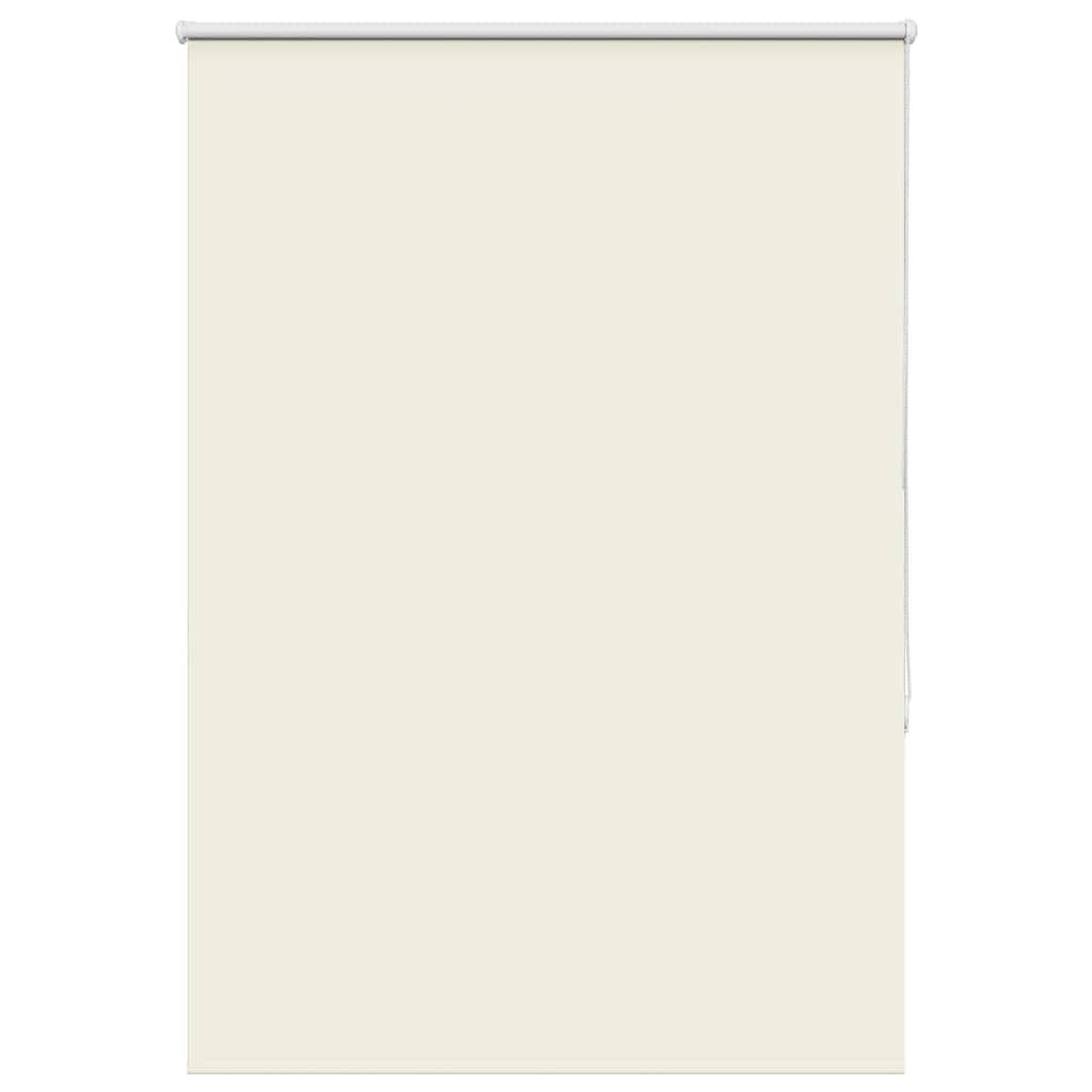 Rullegardin mørklægning 110×150 cm - råhvid, polyester billede