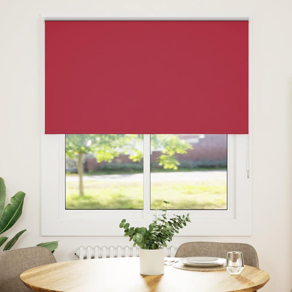 Mørklægningsrullegardin 135 × 175 cm - rød, polyester billede