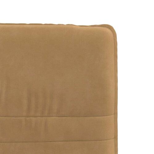 Spisebordsstole 4 stk. velour brun