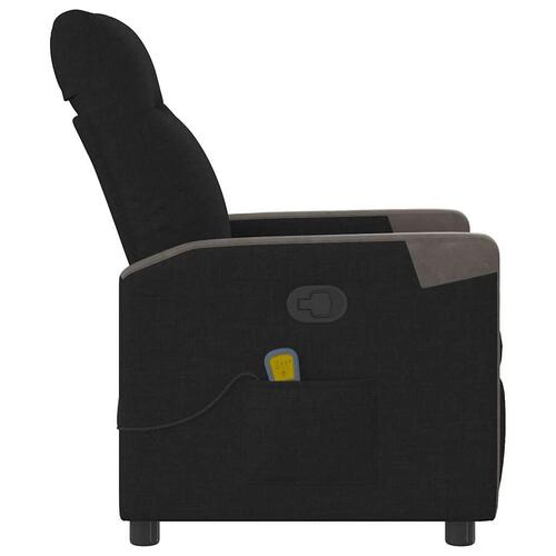 Massagestol stof sort