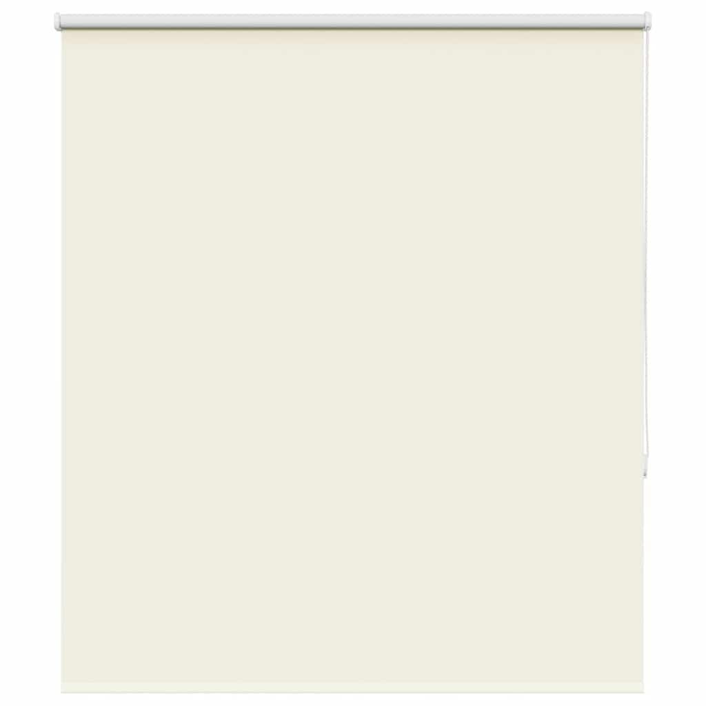 Rullegardin mørklægning 130×150 cm - råhvid, polyester billede
