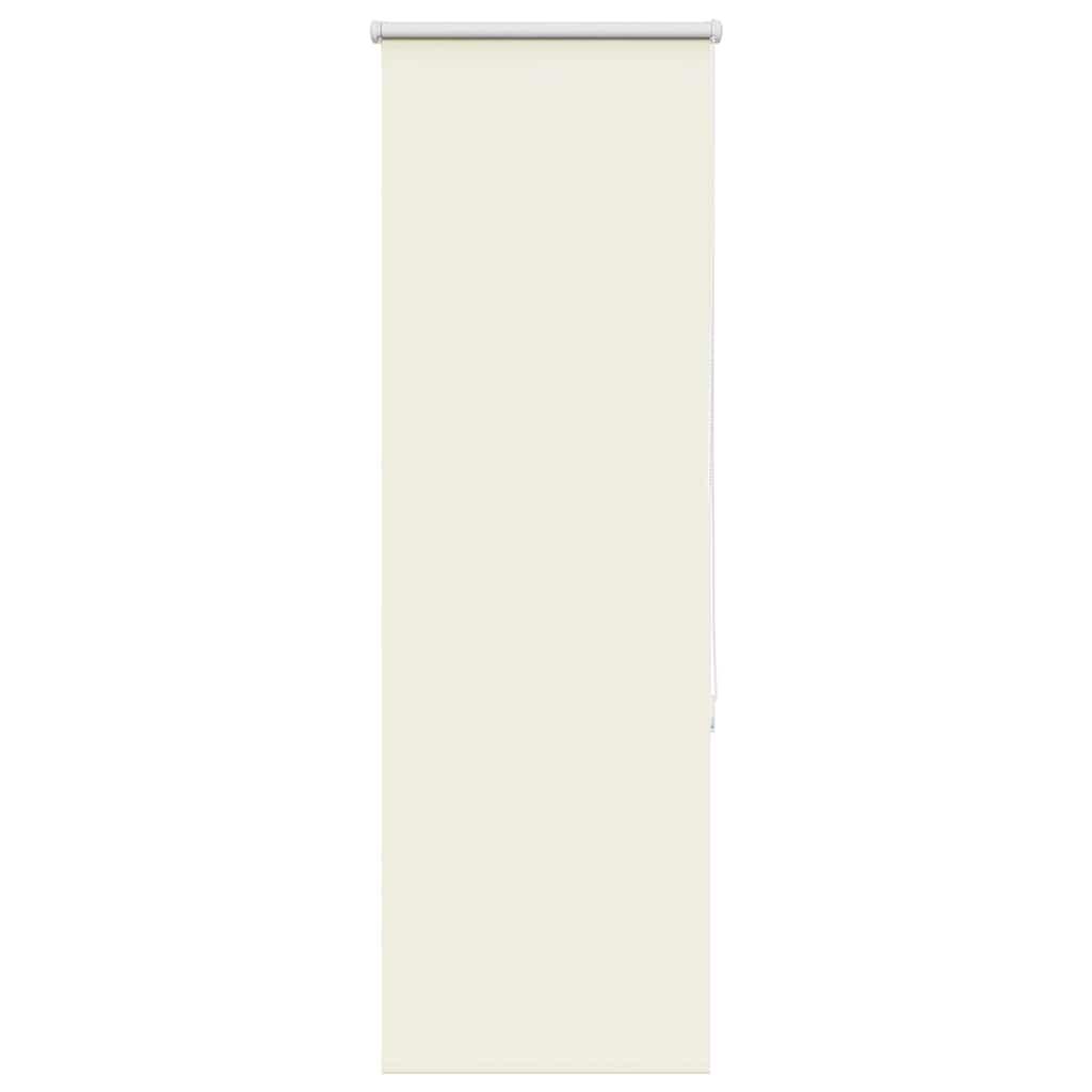 Mørklægningsrullegardin 45x175 cm - råhvid, stofbredde 40,7 cm, polyester