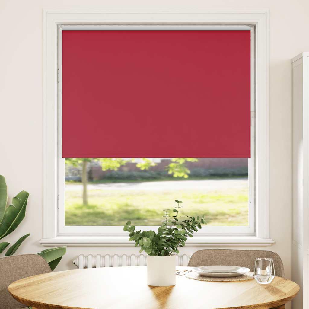Mørklægnings-rullegardin 105×130 cm - rød, polyester billede