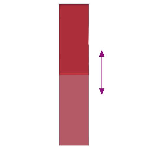 Rullegardin mørklægning 60x210 cm stofbredde 55,7 cm polyester