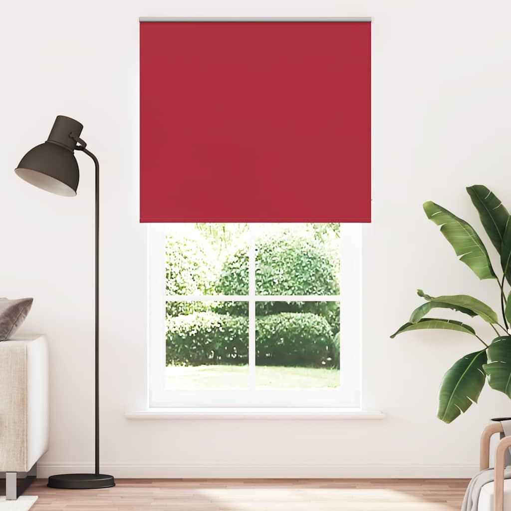 Mørklægnings-rullegardin 130×230 cm - rød, polyester billede