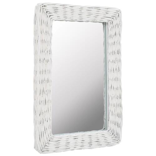 Spejl flet 40 x 60 cm hvid