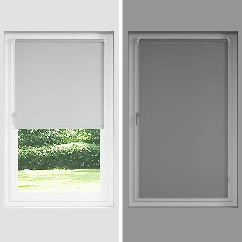 Rullegardin mørklægning 100x230 cm stofbredde 95,7 cm polyester