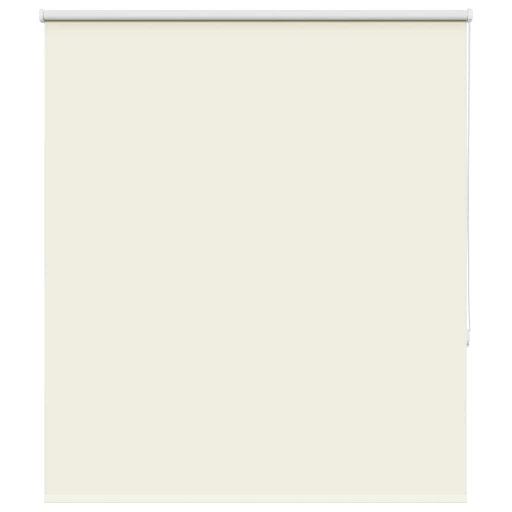 Mørklægnings-rullegardin 130 × 175 cm - råhvid, polyester billede