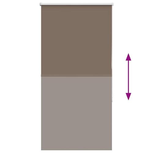 Rullegardin mørklægning 75x150 cm stofbredde 70,7 cm polyester