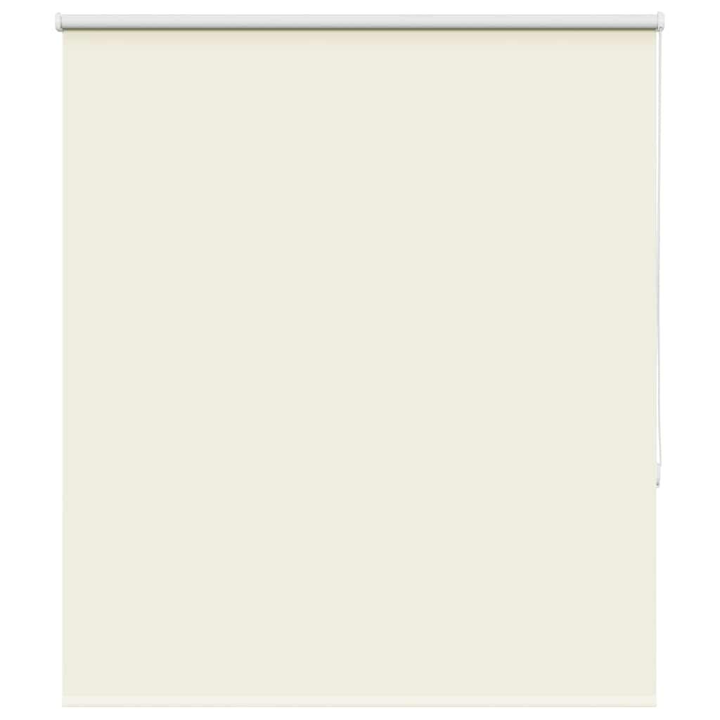 Mørklægningsrullegardin 125×150 cm - råhvid, polyester billede
