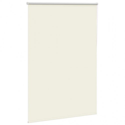 Rullegardin mørklægning 115×150 cm - råhvid, polyester