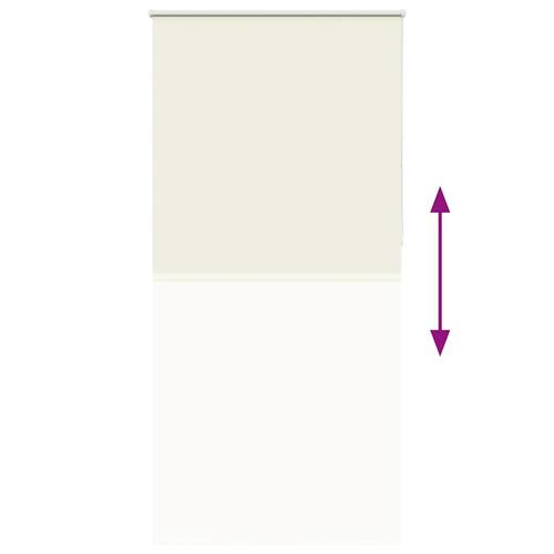 Rullegardin mørklægning 100x210 cm stofbredde 95,7 cm polyester