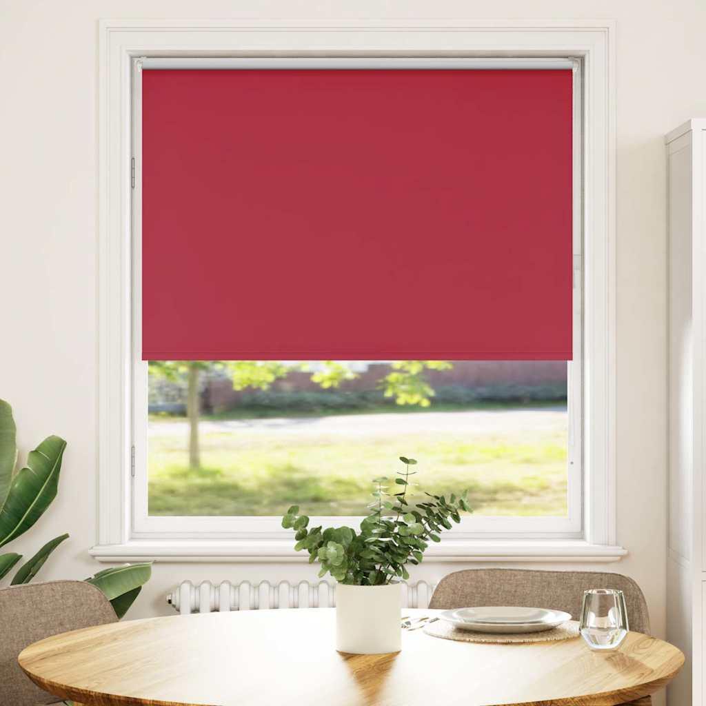 Mørklægningsrullegardin 110×130 cm - rød, polyester billede