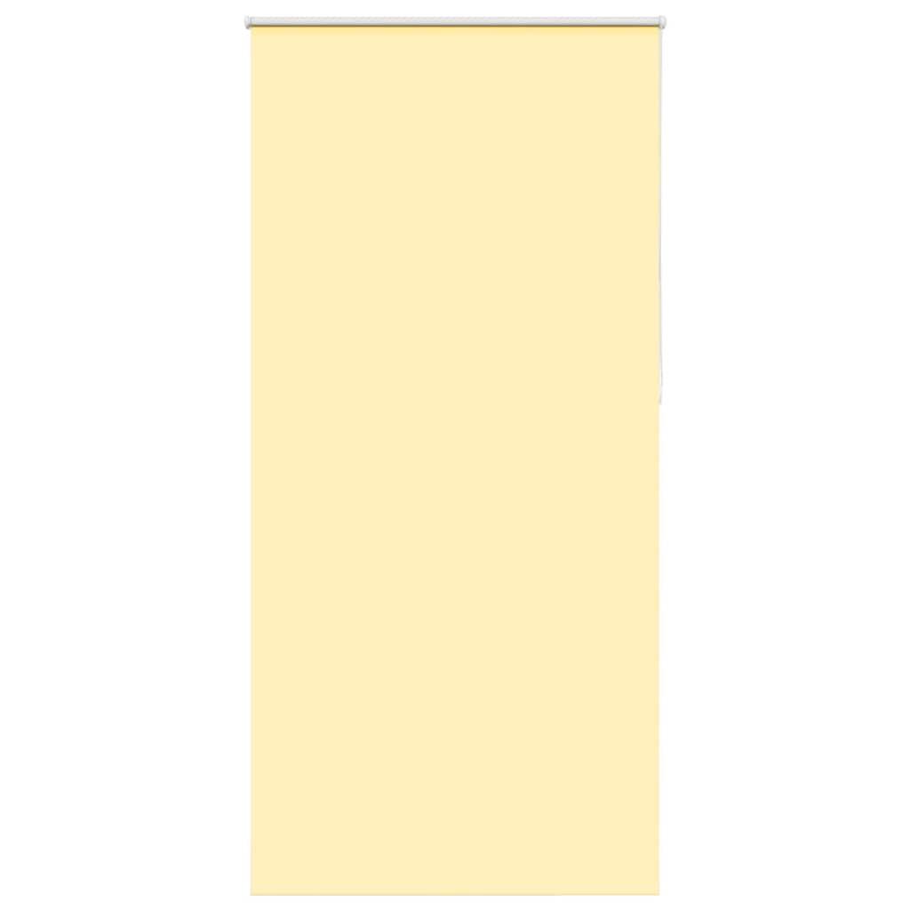Rullegardin mørklægning 115×210 cm - gul, polyester billede