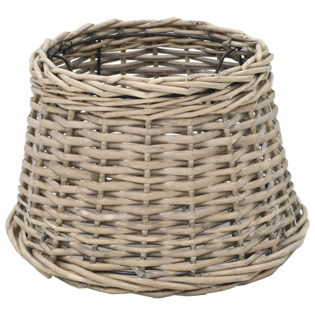 Lampeskærm flet 30 x 20 cm naturfarvet