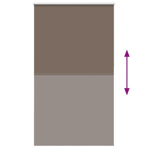 Rullegardin mørklægning 130x230 cm stofbredde 126,6cm polyester