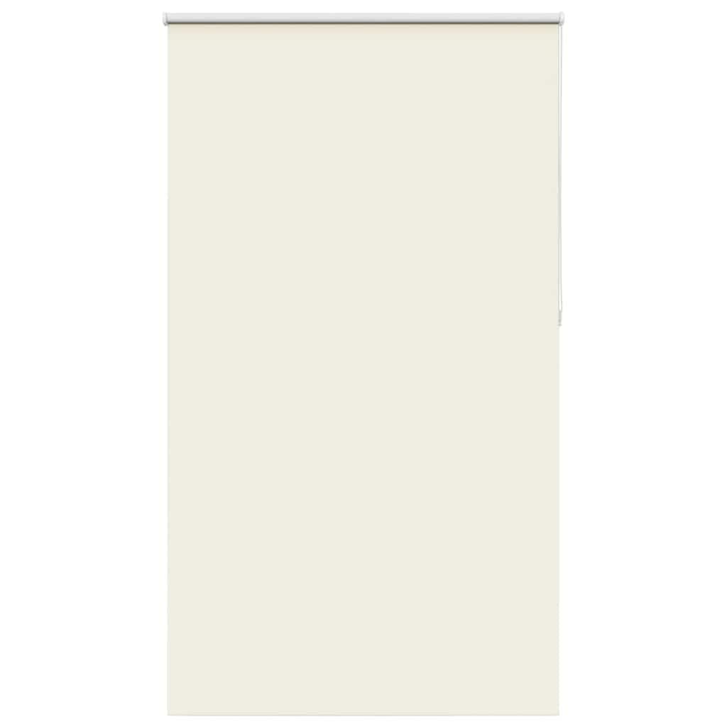 Mørklægningsrullegardin 130×210 cm - stofbredde 126,6 cm, råhvid, polyester billede