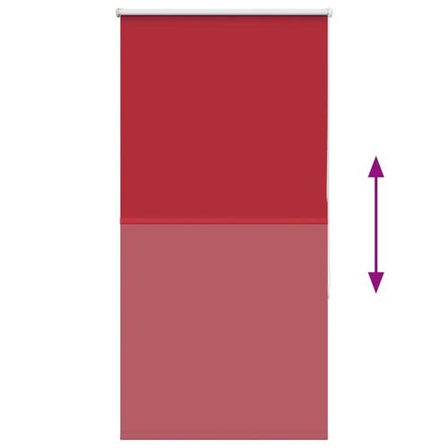 Rullegardin mørklægning 75x150 cm stofbredde 70,7 cm polyester