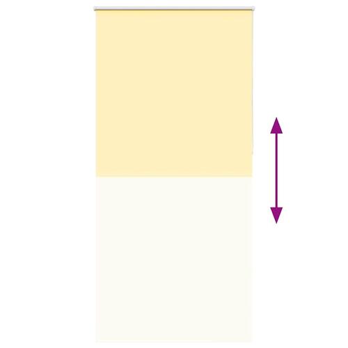 Rullegardin mørklægning 90x210 cm stofbredde 85,7 cm polyester